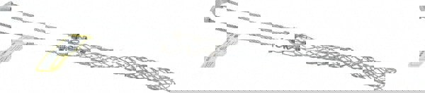 0.73 to 0.85 Inch Cable Diameter, Galvanized Steel, Single Loop Support Grip